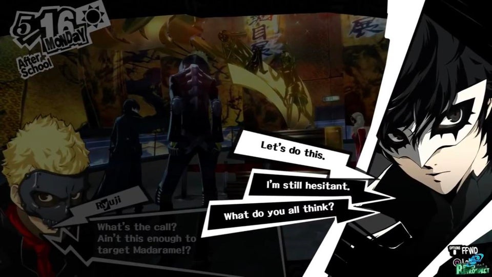 Persona 5 choices